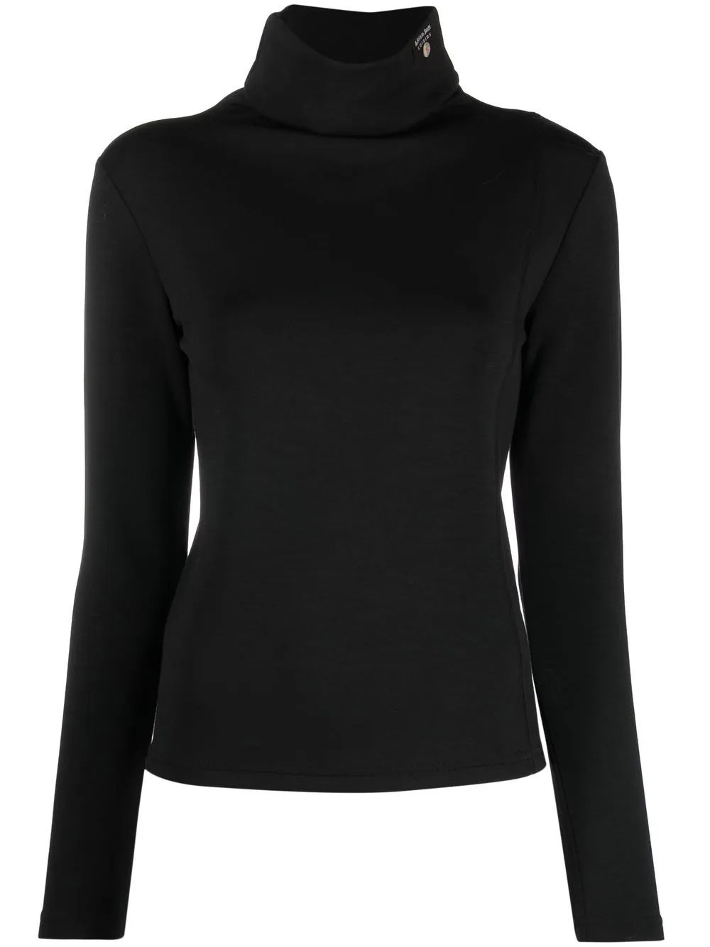 

ALESSIA SANTI roll-neck long-sleeve top - Black