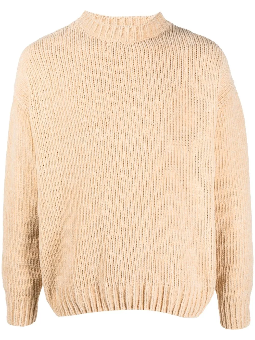 

Bonsai velvet knitted jumper - Neutrals