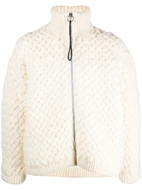 Bonsai - interwoven wool jacket