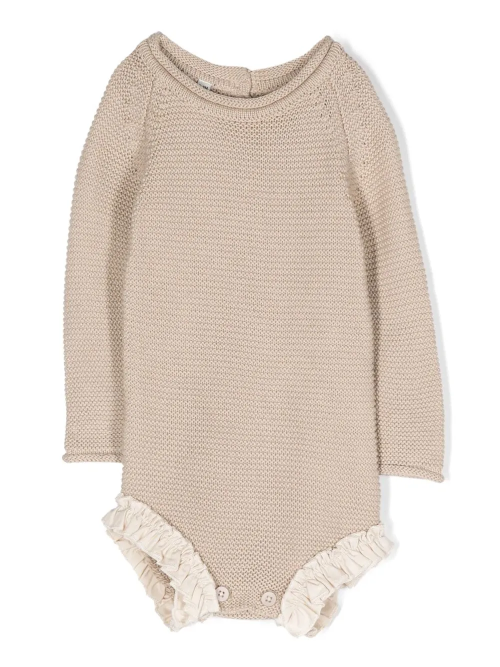 

Donsje knitted long-sleeve body - Neutrals