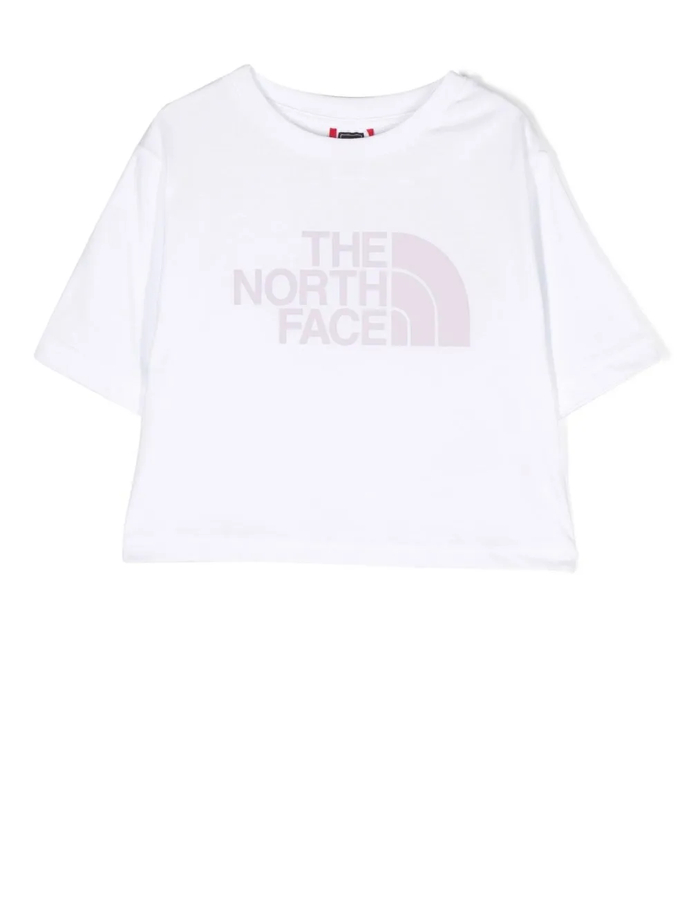

The North Face Kids playera con logo estampado - Blanco