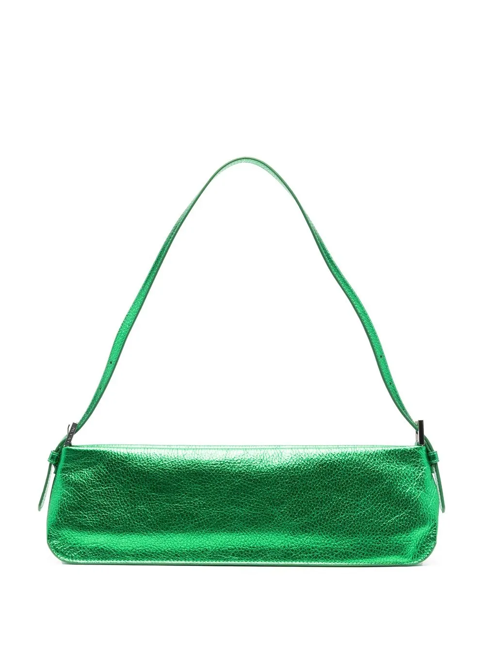 

BY FAR bolsa de hombro Dulce Long metálica - Verde