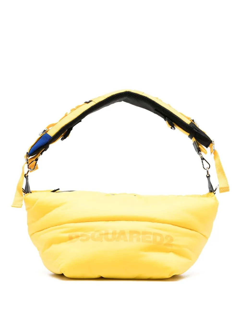 

Dsquared2 bolsa de hombro con parche del logo - Amarillo