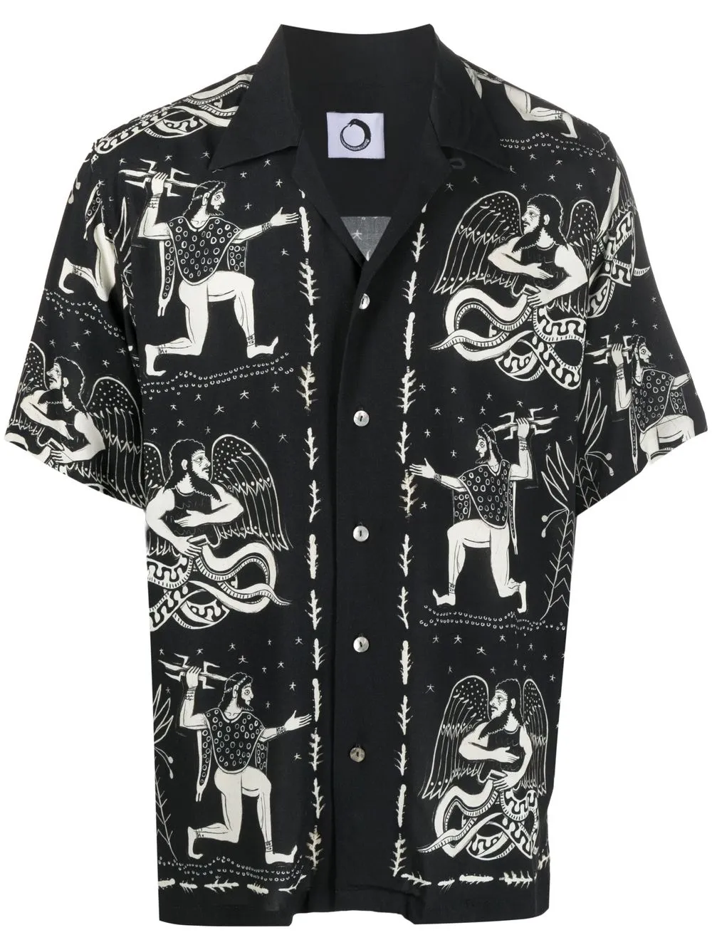 

Endless Joy camisa estampada Typhon - Negro