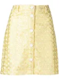STAUD Vallis mini skirt - Yellow