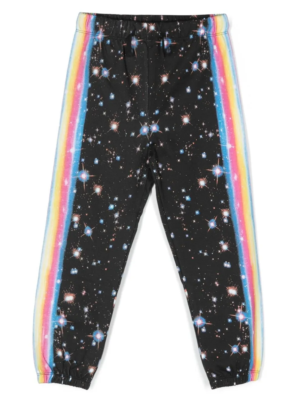 

Stella McCartney Kids pantalones con estampado espacial - Negro