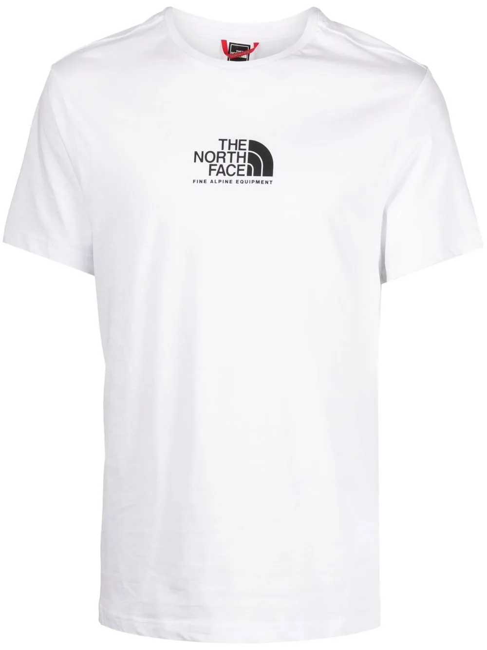 

The North Face playera con logo estampado - Blanco