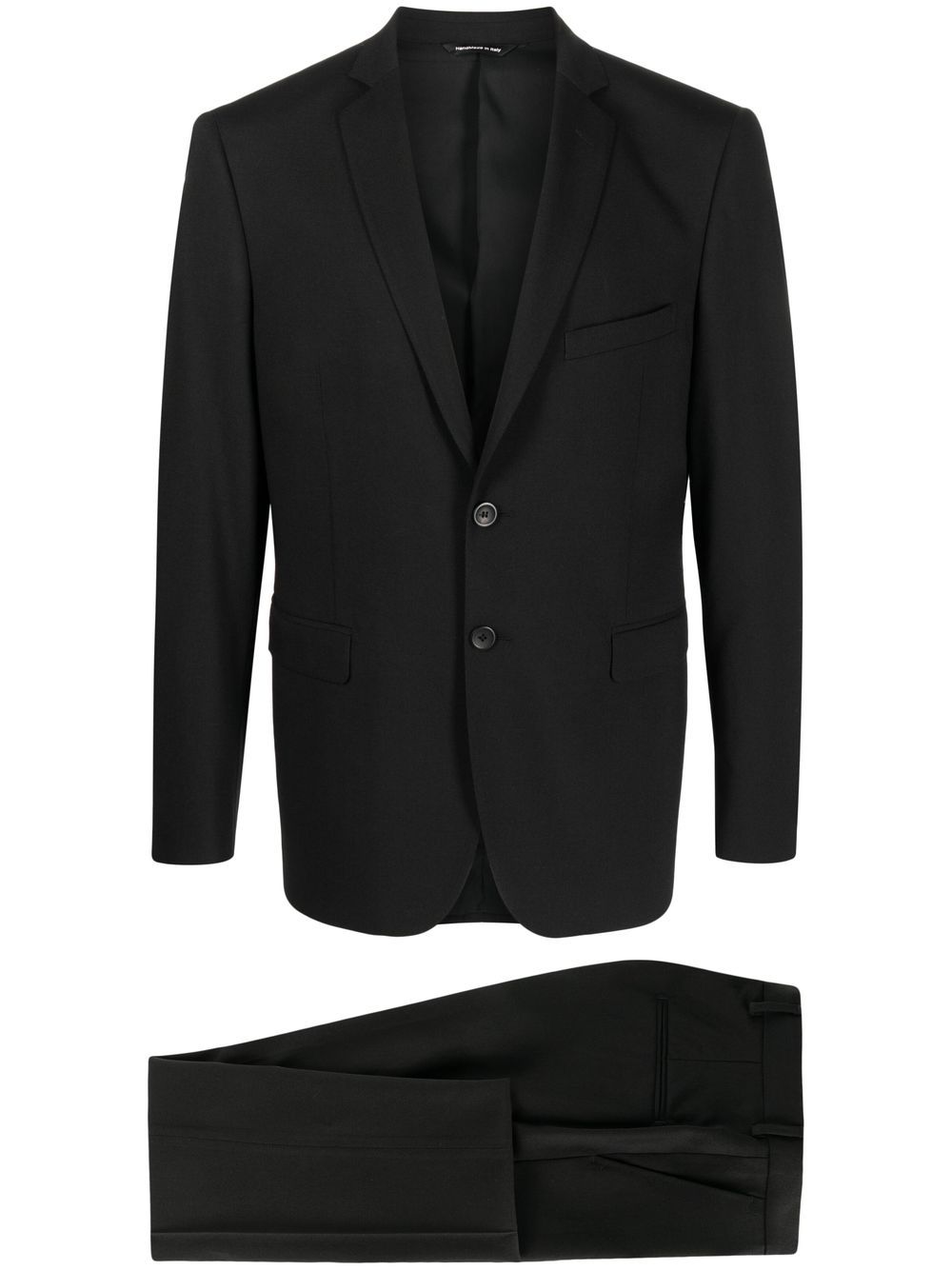 

Tonello single-breasted virgin wool suit - Black