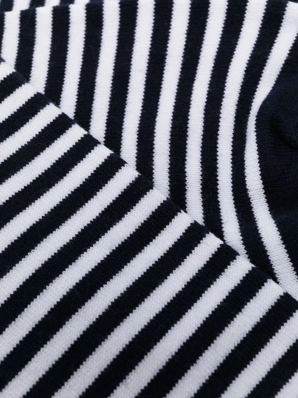 Sunspel striped logo-print socks | Image 2