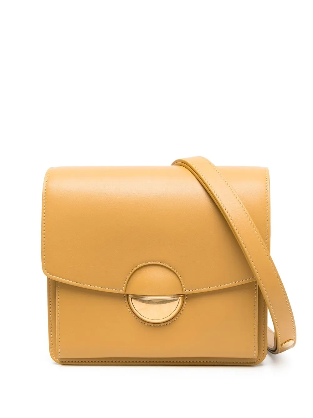 

Proenza Schouler foldover leather satchel bag - Neutrals