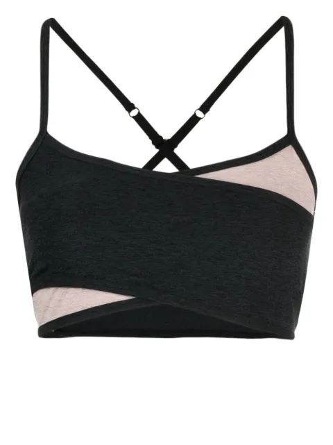 Beyond Yoga Blocked at Your Leisure bra top