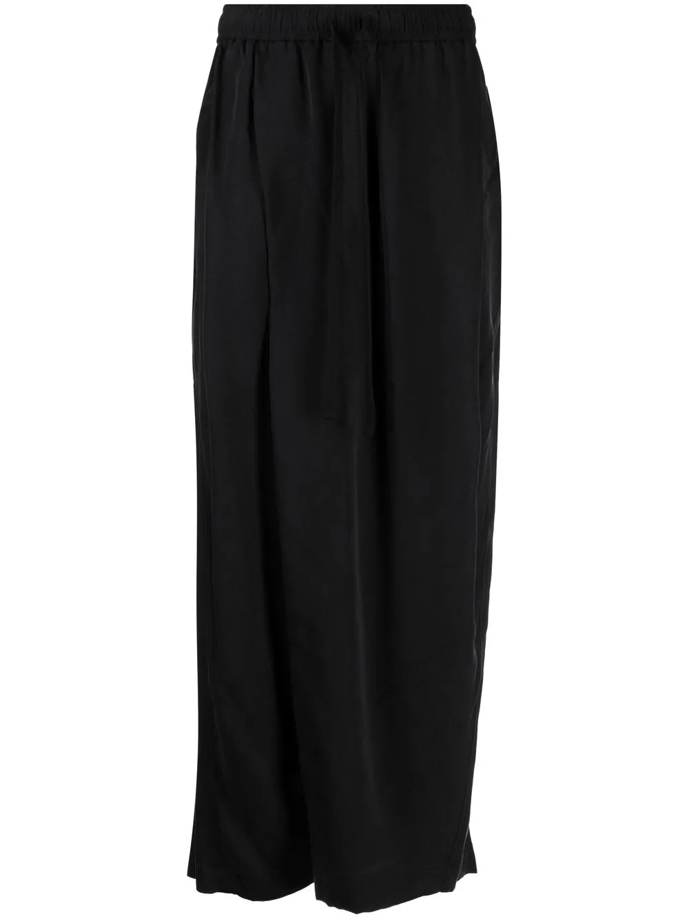 

Julius wide-leg drop-crotch trousers - Black