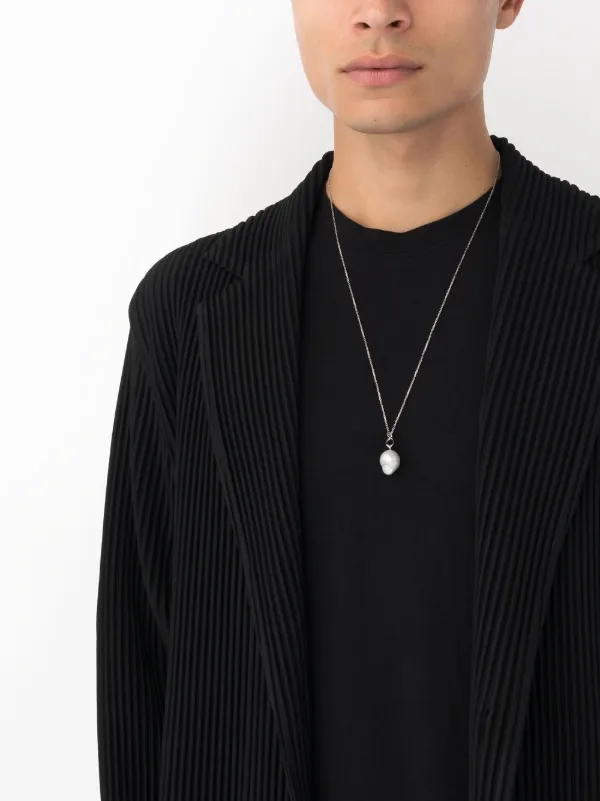 【Maria Black/美品/46,000円】 Twisterパールネックレス Maria Black Twister Pearl Necklace | Gold | FARFETCH