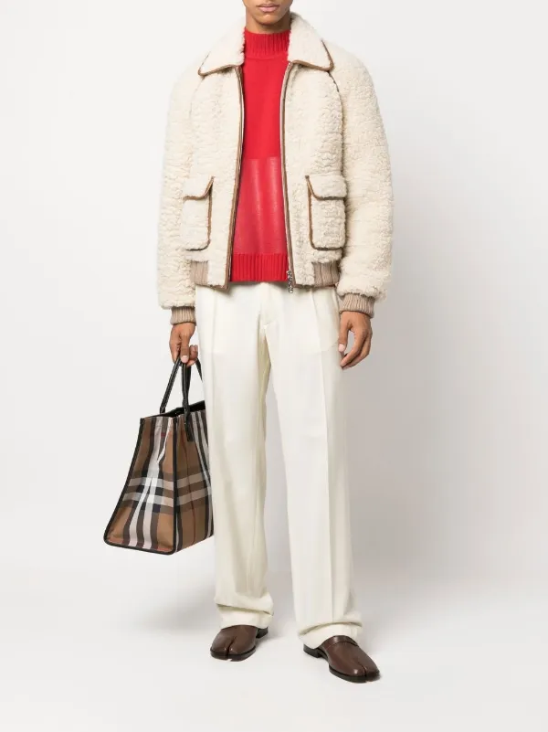 Fendi sherpa jacket shop