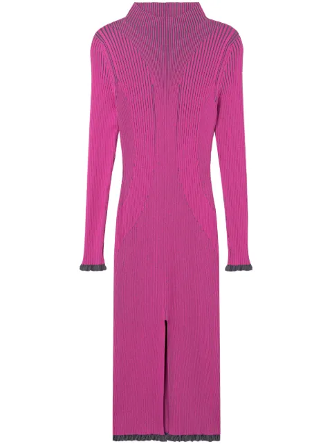 AZ FACTORY x Ester Manas ribbed-knit midi dress