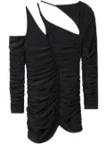 AZ FACTORY x Ester Manas asymmetric cut-out top - Black