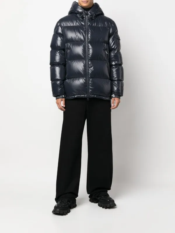 在庫最安値MONCLER ECRINS ダウンジャケット ネイビー size 2 ダウンジャケット