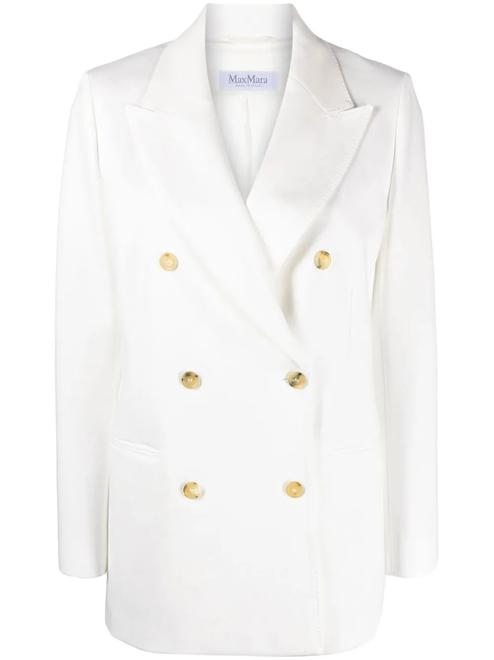 Max Mara blazer con doble botonadura | blanco | Image 1