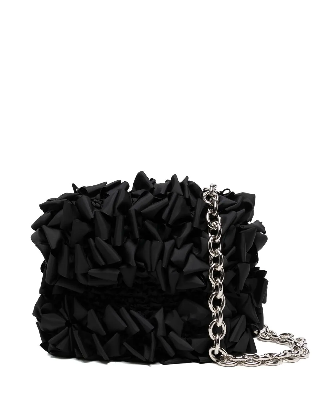 

Molly Goddard Youko ribbon shoulder bag - Black