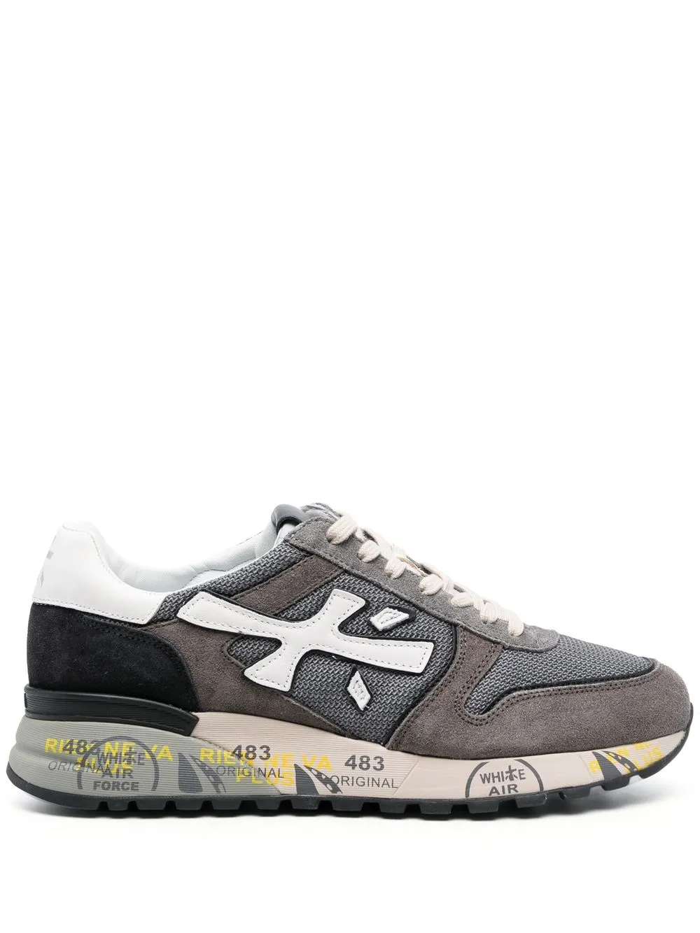 

Premiata tenis bajos Mick - Gris