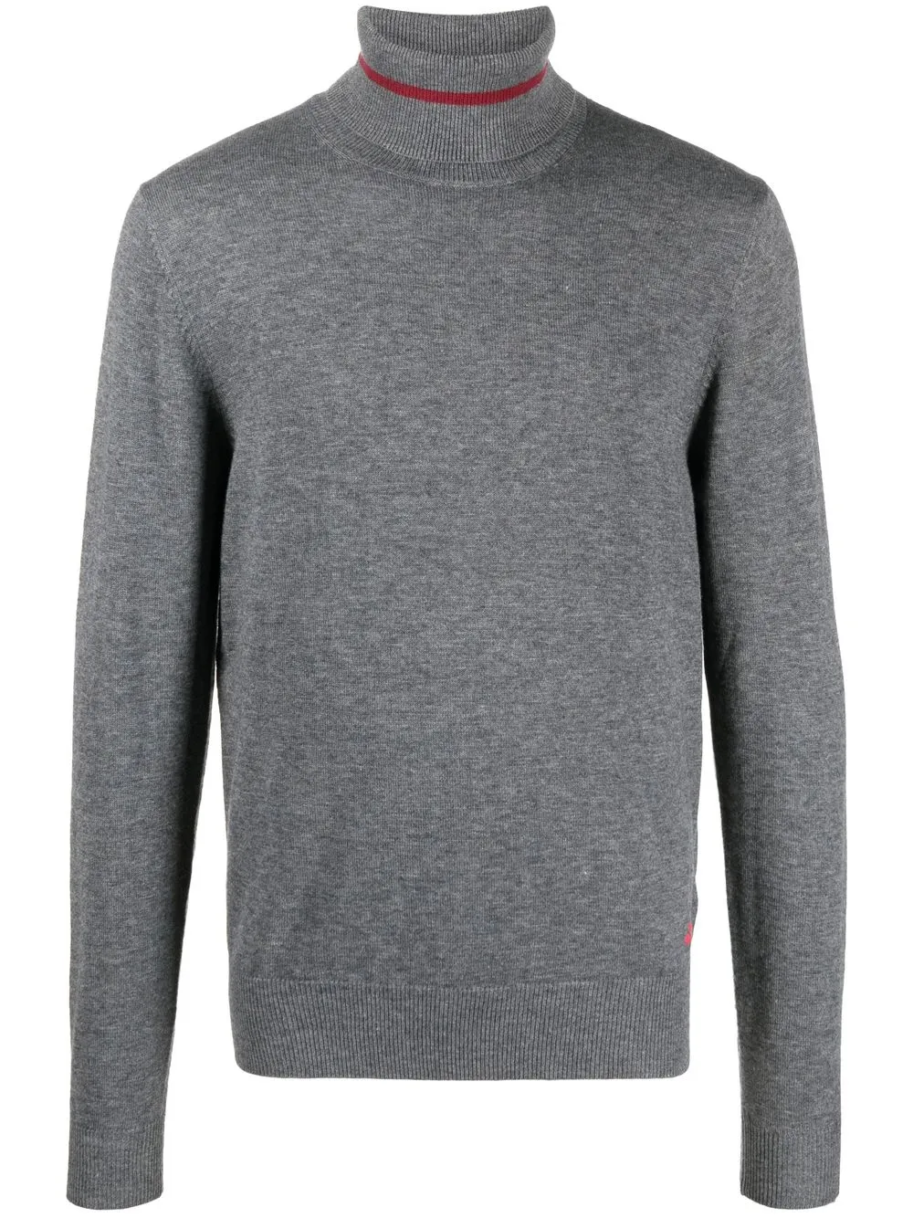 

Peuterey striped roll-neck jumper - Grey