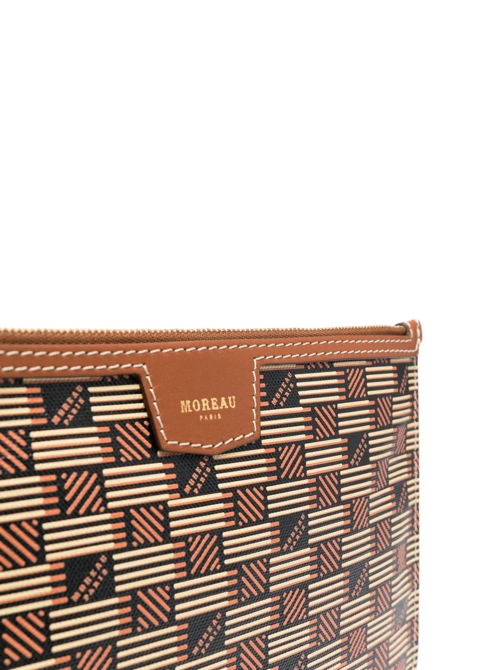 Moreau Leather Clutch Bag Farfetch