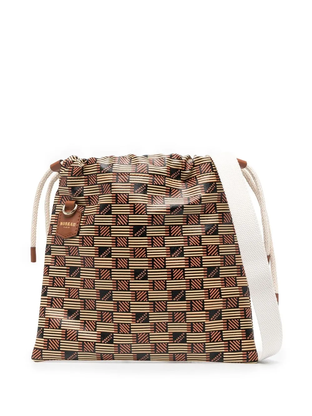 

Moreau bolsa crossbody Tuelle PM con cordones - Marrón