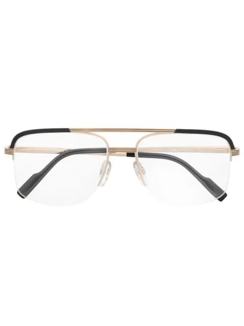 Cazal pilot-frame eyeglasses