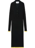 AZ FACTORY x Ester Manas ribbed-knit midi dress - Black