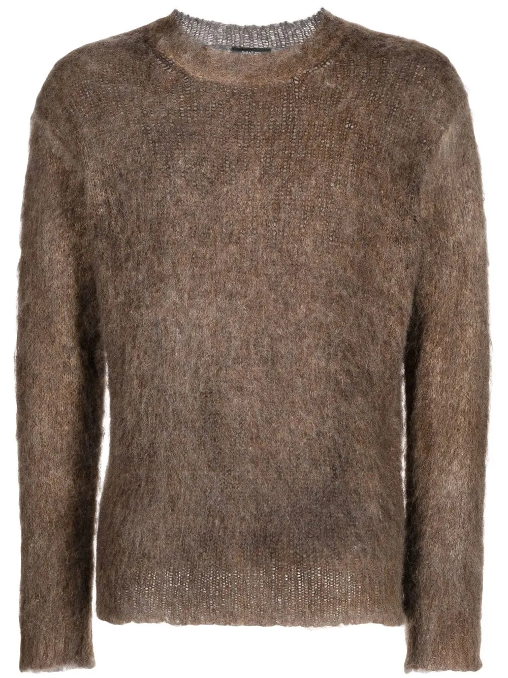 

Avant Toi brushed-finish cashmere sweater - Brown