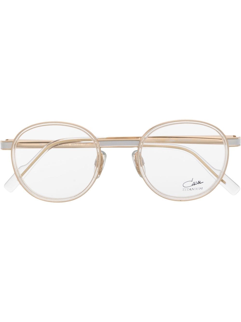 Cazal Oval-frame Glasses