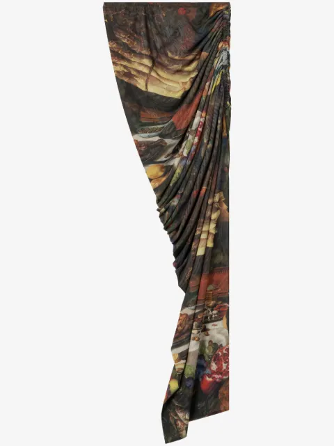AZ FACTORY x Estar Manas Bon Appetit side-slit skirt
