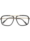 Cazal pilot-frame eyeglasses - Black