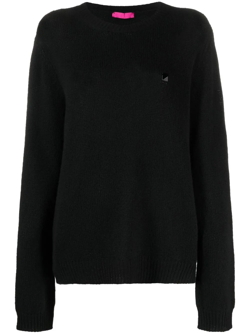 

Valentino Roman Stud knitted jumper - Black