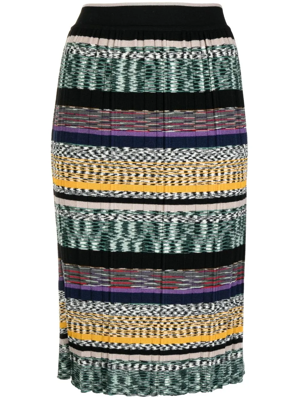 

Missoni falda midi con varios estampados - Multicolor