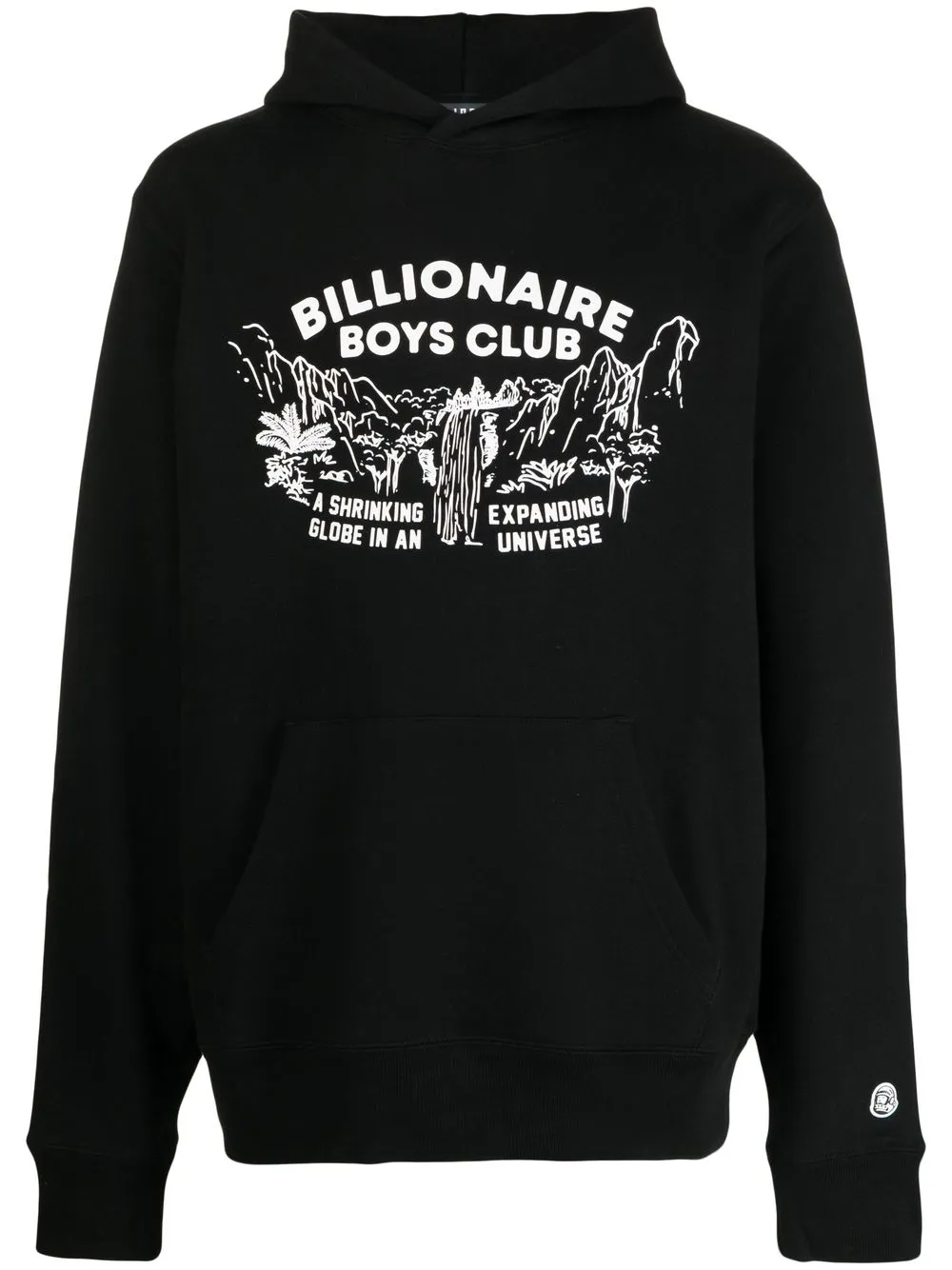 

Billionaire Boys Club logo-print long-sleeve hoodie - Black