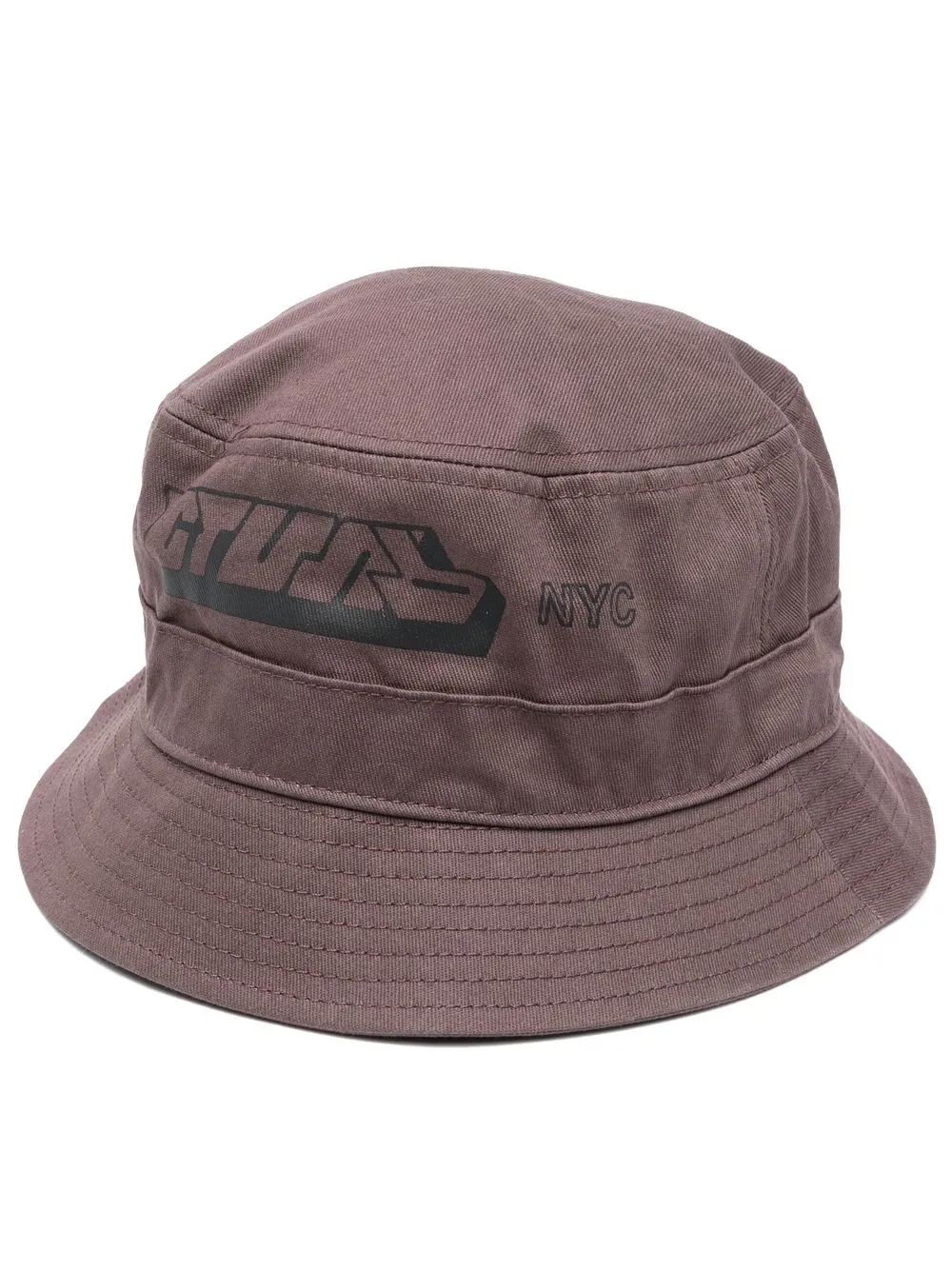 

Heron Preston logo-patch bucket hat - Purple