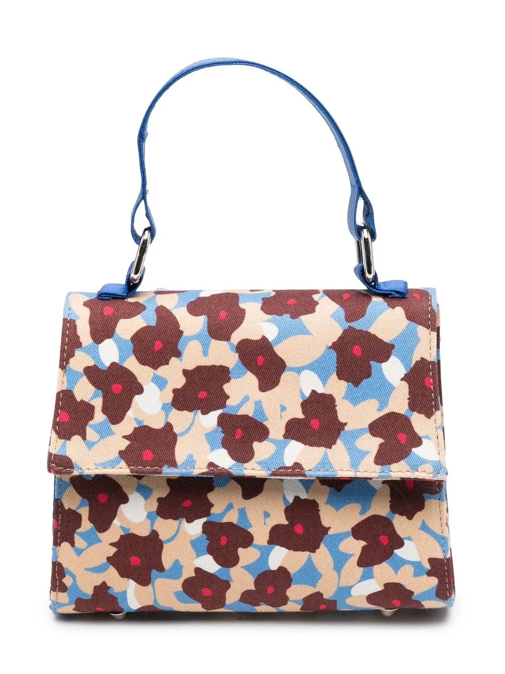 

Mi Mi Sol tote con estampado floral - Marrón