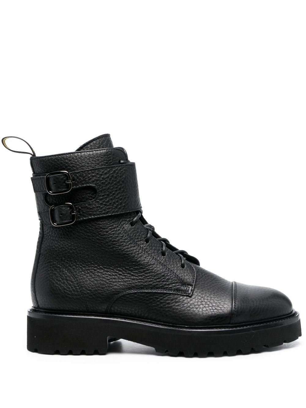 

Doucal's buckle-detail 40mm ankle boots - Black