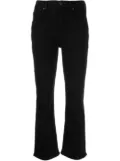 Citizens of Humanity Isola cropped bootcut jeans - Black