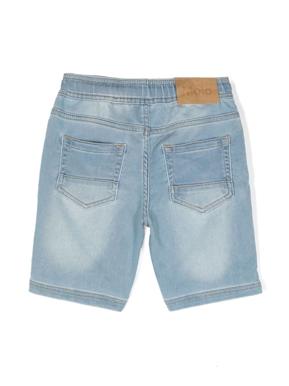 Molo Spijkershorts met stonewash-effect - Blauw