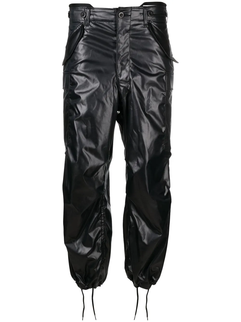 

Junya Watanabe coated cargo pants - Black