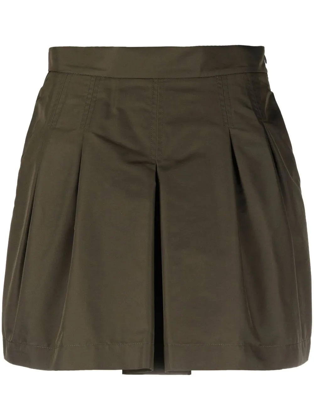 

Semicouture pleated mini skirt - Green