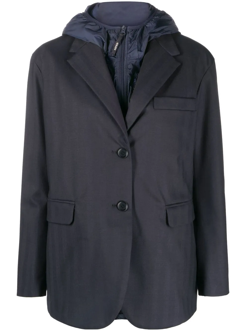 

ASPESI button-front blazer - Blue