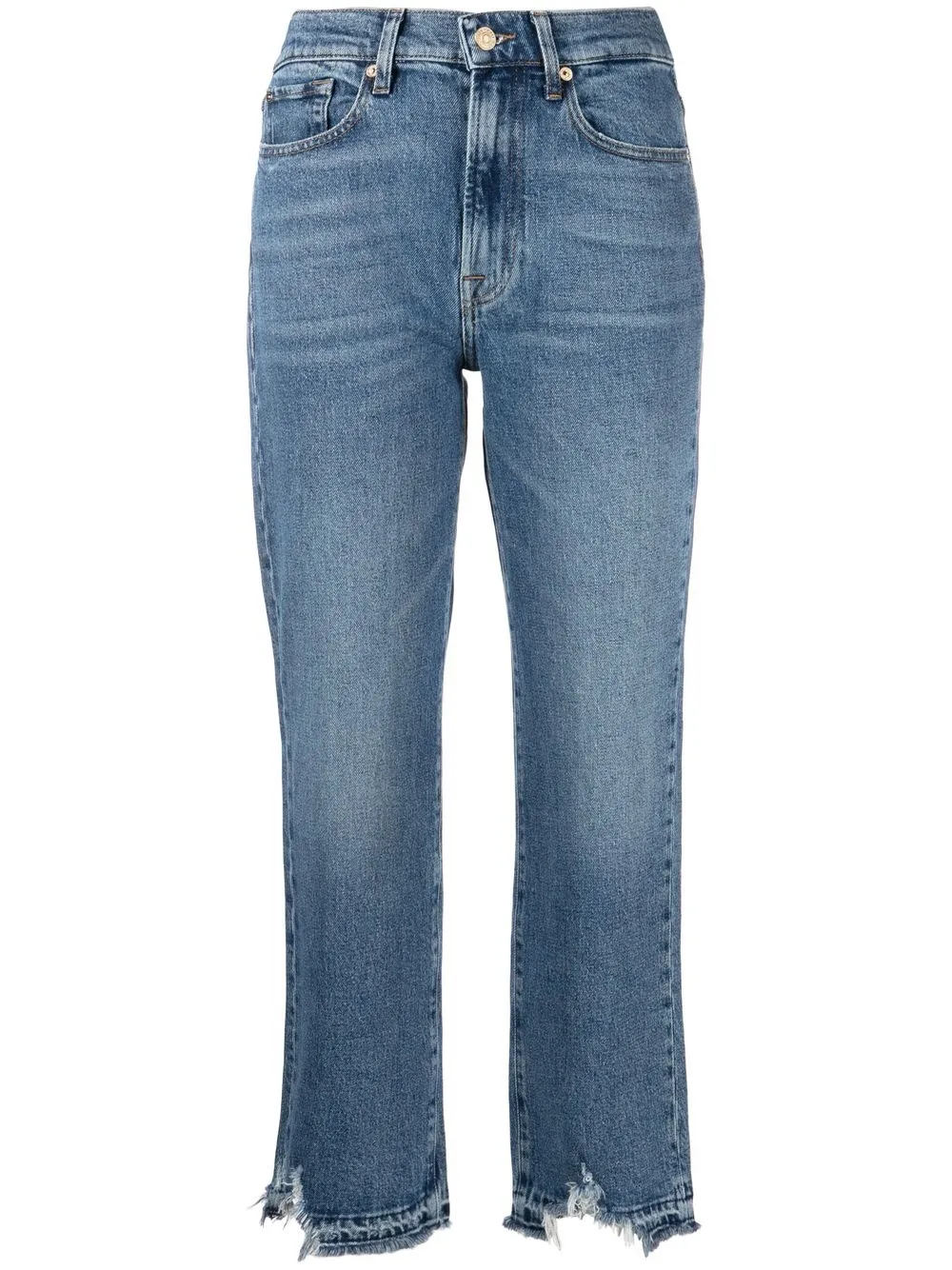 

7 For All Mankind jeans capri Logan - Azul