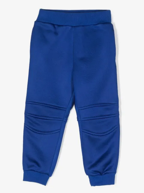 Balmain Kids joggers con paneles de canalé