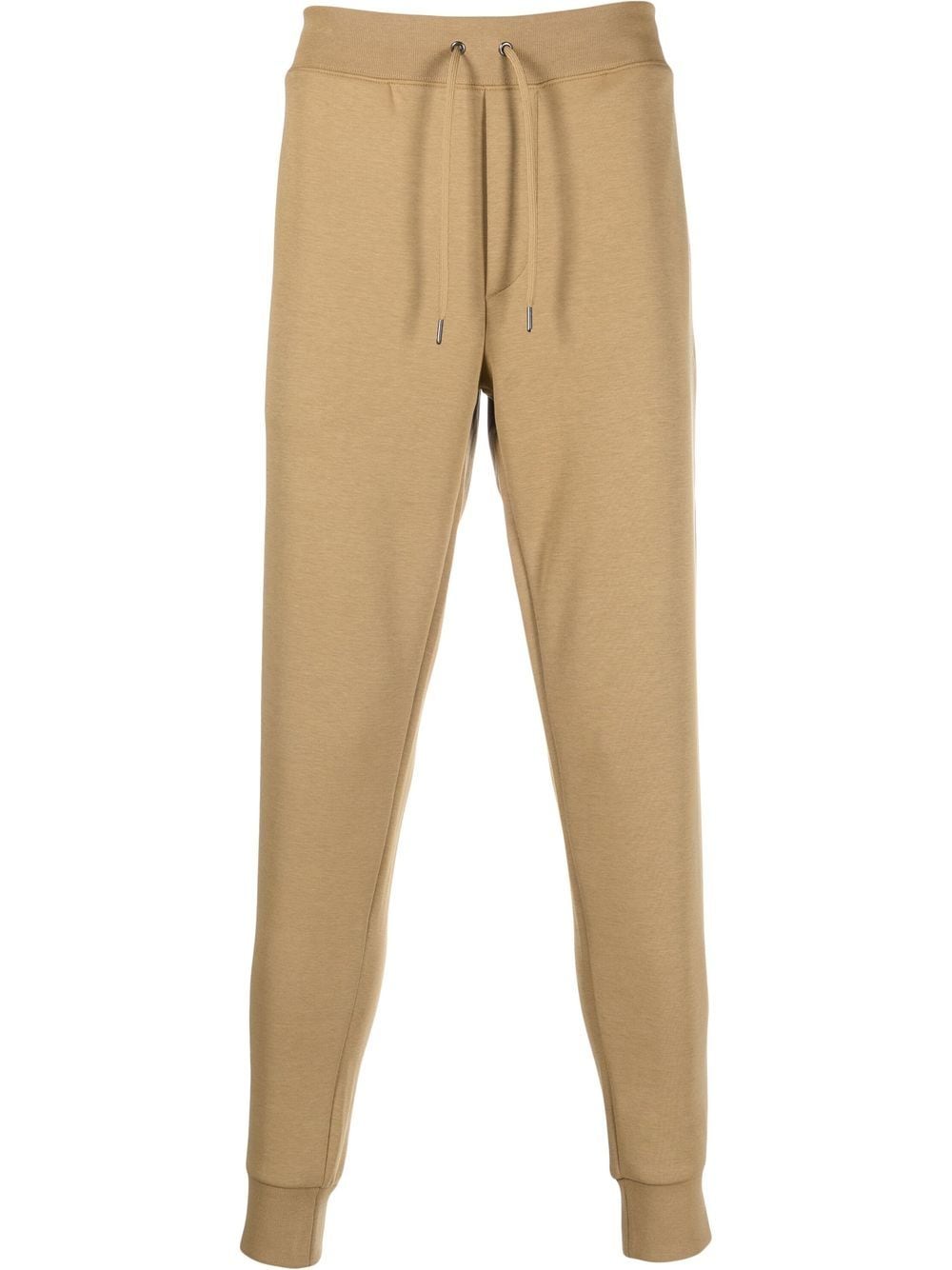 Polo Ralph Lauren logo-embroidered tapered track pants - Neutrals