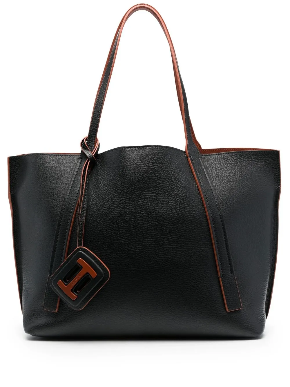 

Hogan contrast-lining tote bag - Negro