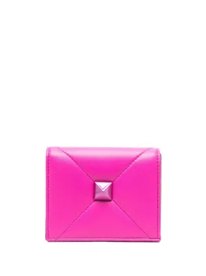 Farfetch Accessori Borse Portafogli e portamonete Portacarte Viola Portafoglio con stampa 