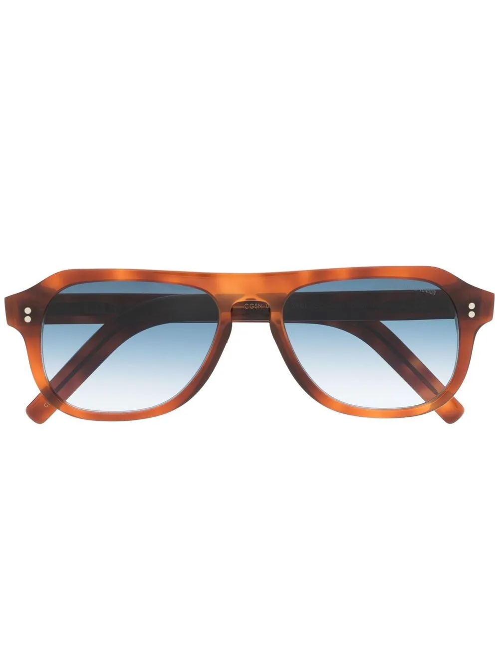 

Cutler & Gross tortoiseshell pilot-frame sunglasses - Brown